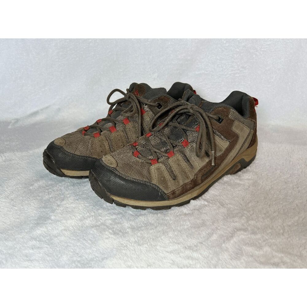 Men's Columbia Pima Hiking/Trail Sneaker Size 11 Brown Suede Outdoors Shoe